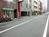 見通しが良く、開放的な道路です