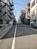 真っ直ぐな面前道路