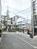 隣接する脇道奥からの景観