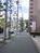 歩道は十分な広さです