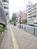 綺麗に舗装された歩道
