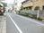 玄関前の歩道