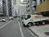 一方通行の前面道路です