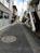 建物出入り口前の歩道