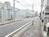綺麗に舗装された歩道です